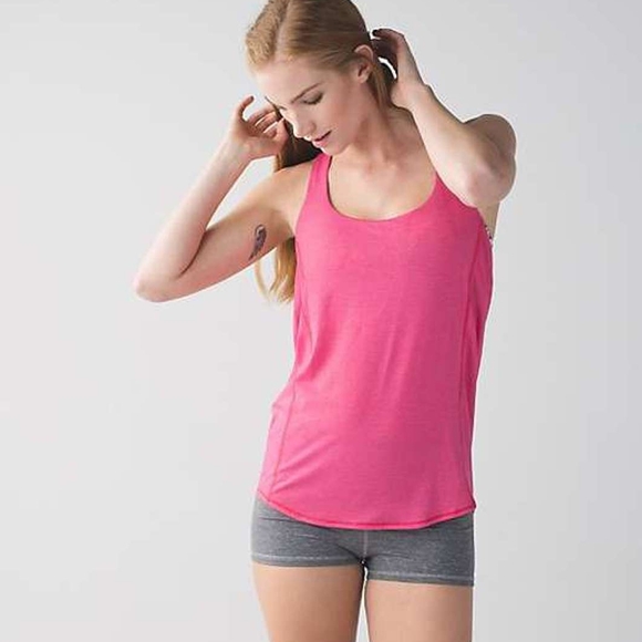 Lululemon Wild Tank Butterfly Pink - Picture 3 of 5